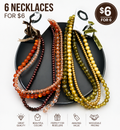 6 for $6 - Name Brand Necklaces